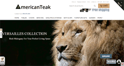 Desktop Screenshot of americanteak.com